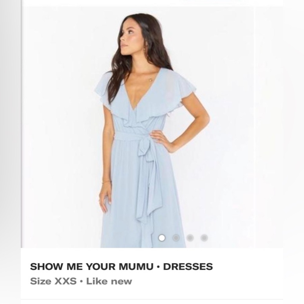 Jess Ruffle Midi Dress